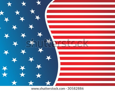 american flag background image. stock vector : american flag