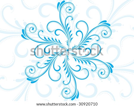 stock vector : vector nice floral pattern tattoo, vector wallpaper