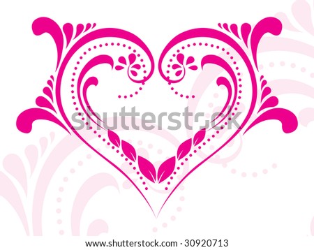 stock vector artistic background with romantic tattoo abstract 