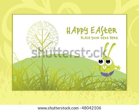 happy easter day pics. stock vector : happy easter