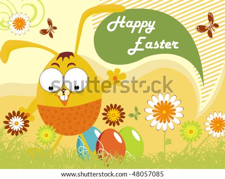 happy easter day pics. stock vector : happy easter