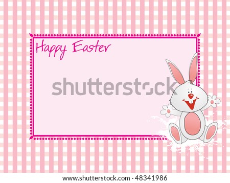easter bunnies to color. cute easter bunny clipart.