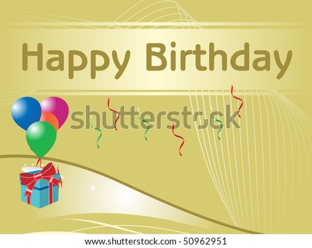 happy birthday wallpaper with quotes. happy birthday wallpapers. stock vector : happy birthday