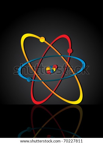Colorful Atom