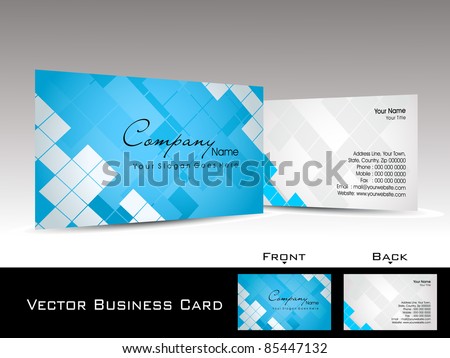 abstract blue mosaic pattern background corporate business card or visiting card abstract blue mosaic pattern background corporate business card or visiting card