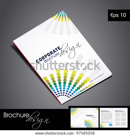 Logo Design Presentation Template on Professional Business Catalog Template Or Corporate Brochure Design