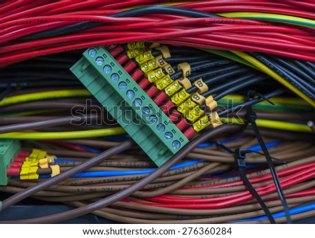 Electrical low voltage cables