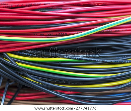 Low voltage electric cables