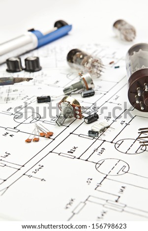 Electronic schematic tube amp