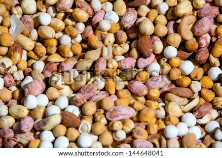nuts and raisins or trail mix