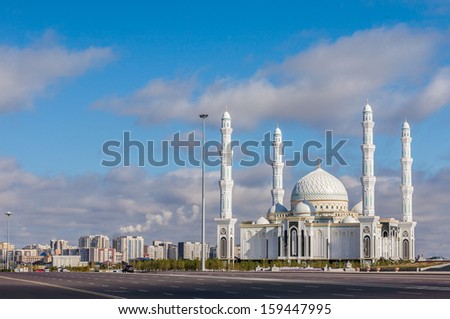 Architectural masterpieces and religious office building in Astana Kazakhstan