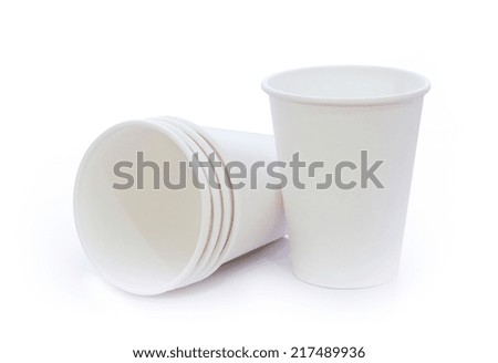 white paper cups white paper cups