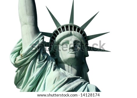 statue of liberty face drawing. statue of liberty face close