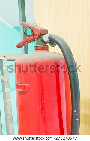 Fire Safety, Fire equipment