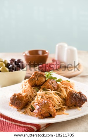 Spaghetti Bolognese - Studio Shoot, Spaghetti with Bolognese Sauce