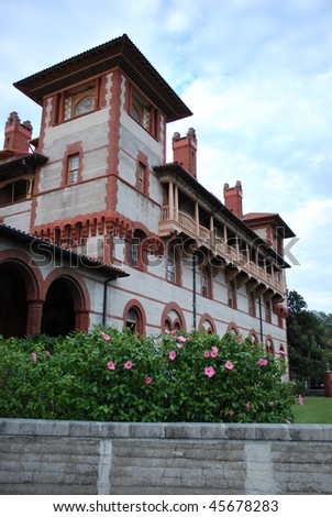 Photo of Flagler College in St. Augustine, Florida, USA