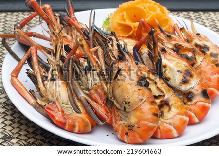 Thailand\'s shrimp dishes Received high popularity  Usually a restaurant menu in East Asia, Taiwan.