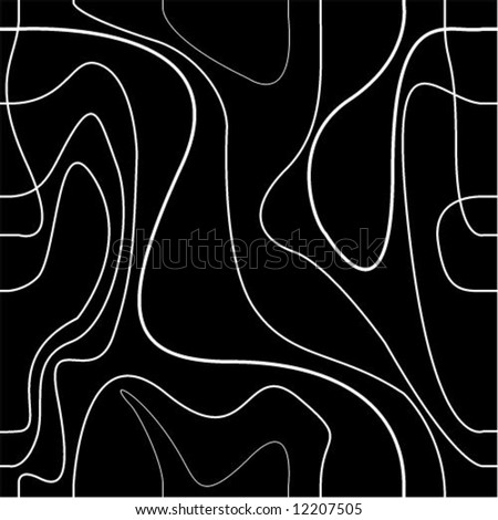 stock vector : Black and white seamless tile pattern