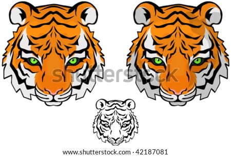 Colored Tiger