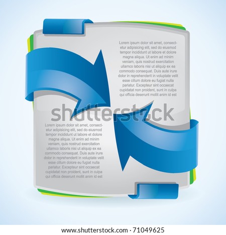 Blue Brochure Design