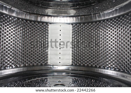 inside a clothes washer