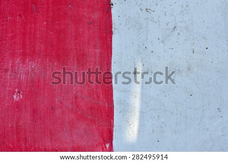 red and white background