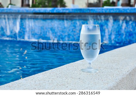 glass of cool water