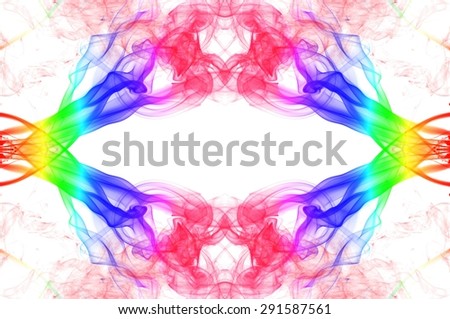 abstract color smoke background, colorful smoke on white background, colorful ink on white background