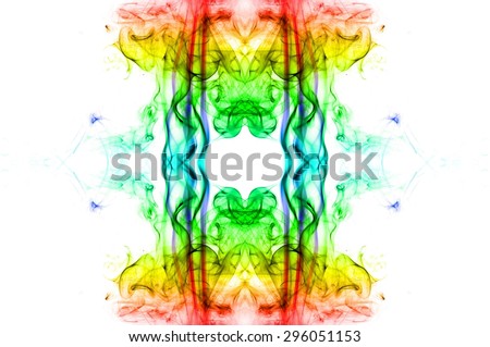 art of color smoke on white background, colorful smoke on white background, smoke background,colorful ink background,rainbow background ,beautiful color smoke