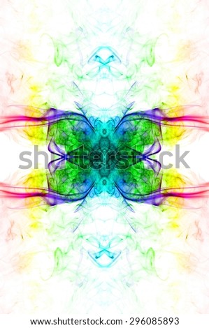 art of color smoke on white background, colorful smoke on white background, smoke background,colorful ink background,rainbow background ,beautiful color smoke