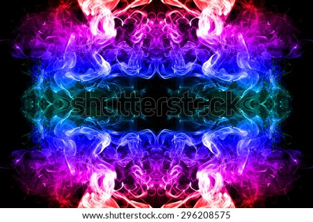 art of color smoke on black background, colorful smoke on black  background, smoke background,colorful ink background,rainbow background ,beautiful color smoke