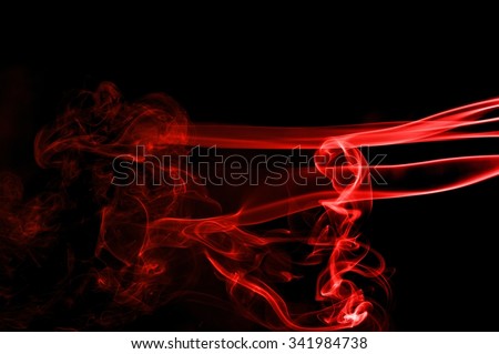 movement of red smoke, abstract red smoke on black background, red smoke on black background, smoke background,red ink background,red background ,beautiful red smoke
