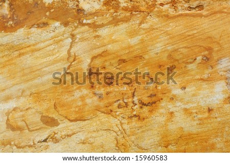 The waxy and smooth hard surface of  chrismatite stone surface with natural grain.