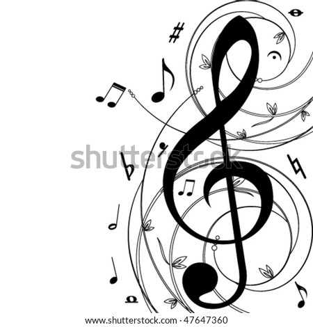 music background vector. stock vector : Music