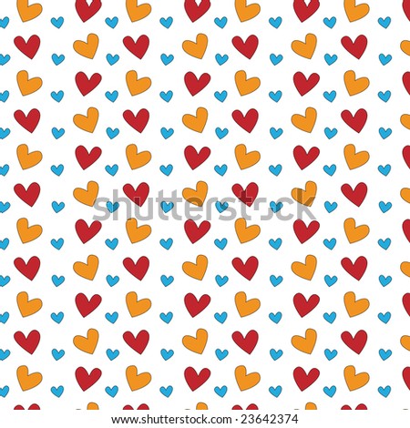 Colorful Heart Pattern