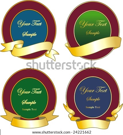 banner vector graphic. stock vector : vector graphic with anner tape