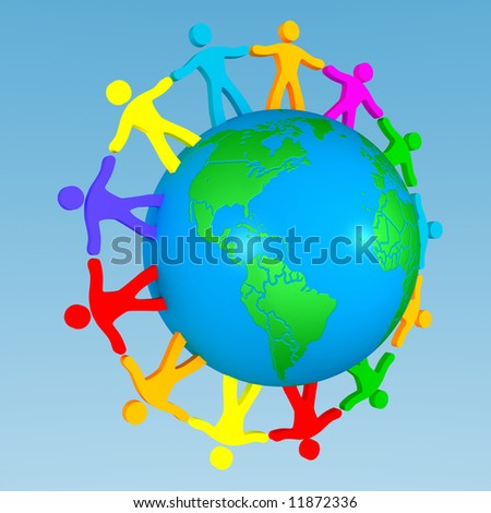 stock photo : people around