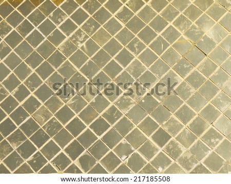 golden tiles pattern