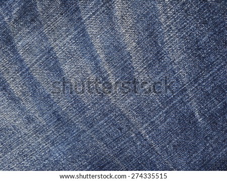 Jeans fabric plain surface background, denim textile texture