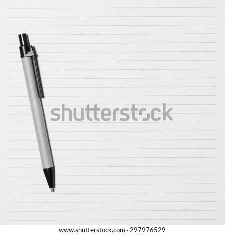 pen on notebook paper texture line