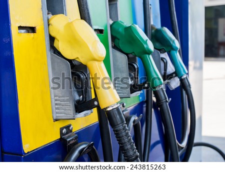 petrol filling station
