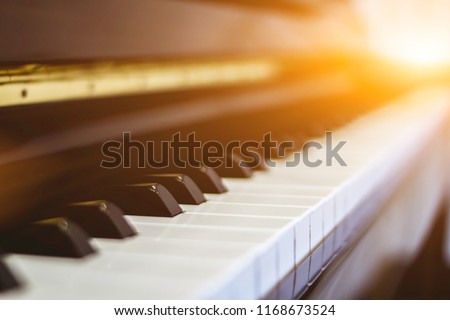 The piano was set up in the music room by the windows in the morning to allow the pianist to rehearse before the classical piano performance in celebration of the great businessman\'s success.