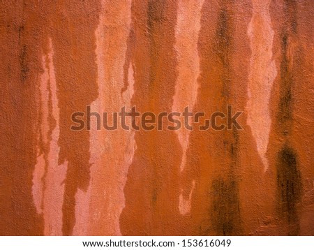 Abstract image of a wall wet cement