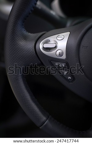 Light control devices inside a car
