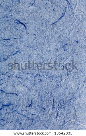 blue home made craft paper texture