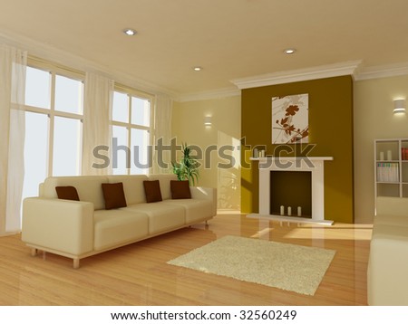 Contemporary Living Room on An Image Of A Modern Living Room Stock Photo 32560249   Shutterstock