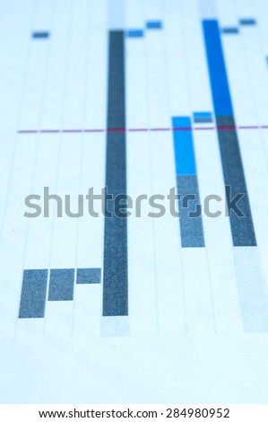 Blur Project plan gantt chart background