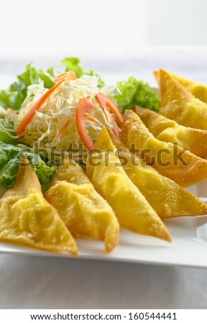 Thai fried dumpling