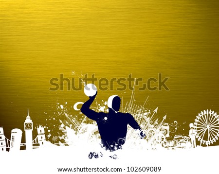 Water pool sport background with space (poster, web, leaflet, magazine)
