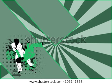 Judo background with space (poster, web, leaflet, magazine)